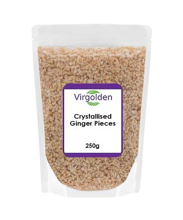 Crystallised Ginger Pieces - 250g by Virgolden