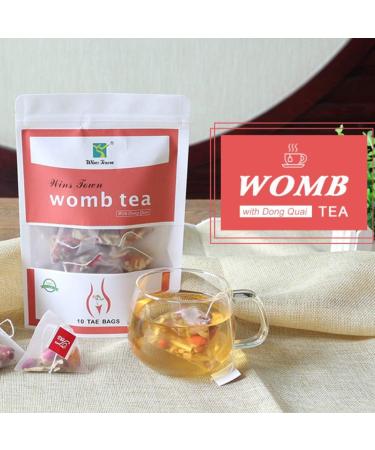 100% Natural Womb Tea For Woman 10 Tea Bags Herbal Tea Supports The Female System For Girl Female with Cold Hands and Feet Uterine Cold 10 Bags - Buy Online on SooperMarket.com
