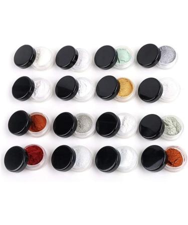 30 Pieces 5g Black Cosmetic Containers with Mini Spatula - Clear Sample Jars for Lotion Lip Balm & Cream | Perfect for Nail Accessories - Buy Online on SooperMarket.com