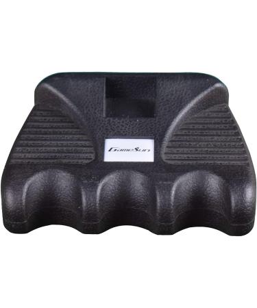 GAMESUN 3-Hole Weighted Pool Cue Holder with 4 Chalks - Cue Sticks Organizer - Buy Online on SooperMarket.com