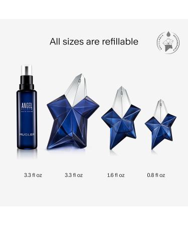 Mugler Angel Elixir - Eau de Parfum - Women's Perfume - Floral & Woody - With Sandalwood Amber and Vanilla - Long Lasting Fragrance 1.7 Fl Oz - Buy Online on SooperMarket.com