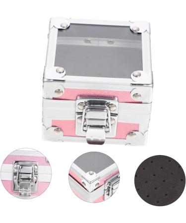 WOFASHPURET Box grinding head storage box nail display stand nails drill bits nail polishing head holder nail drill grinding bit holder practical drill bit organizer manicure tool holder large 7.5x7.5cm As Shown - Buy Online on SooperMarket.com