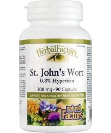 Natural Factors St. John's Wort Extract (300mg) 90 caps