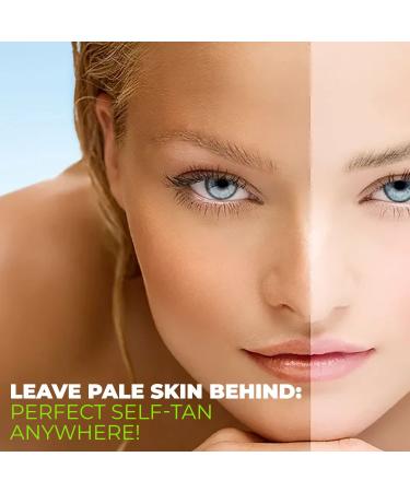 Thermalabs Glow2Go Organic Tanning Towels - Made in USA - Pack of 10 Mini Tan Towelettes Sachet for Sunless Tanning On-the-Go - Buy Online on SooperMarket.com