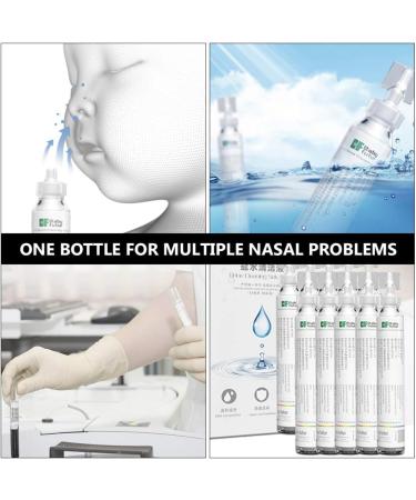 10pcs Saline Solution for Inhalation - Easy Nasal Cleansing for Babies & Adults - Buy Online on SooperMarket.com