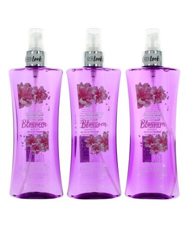 Parfums De Coeur Japanese Cherry Blossom by Body Fantasies 3 Pack 8oz Fragrance Body Spray women