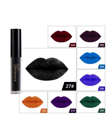GL-Turelifes Halloween Matte Liquid Lipstick - Long Lasting Non-Stick Green Lip Gloss for Masquerade & Cosplay Makeup - Buy Online on SooperMarket.com