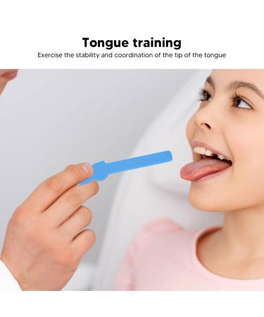 Buy Tongue Tip Trainer for Kids - 2 Pack Portable Plastic Tongue Depressors for Muscle Development - Buy Online on SooperMarket.com