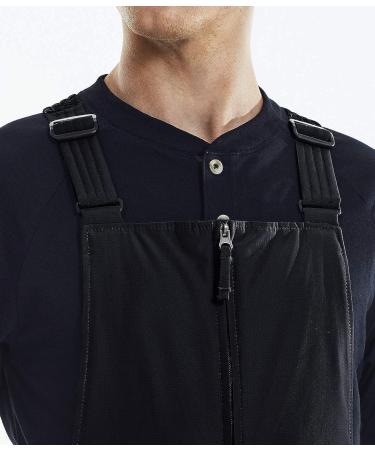 TSLA Men's Winter Snow Bibs - Waterproof & Insulated Overalls | Black Large - Buy Online on SooperMarket.com