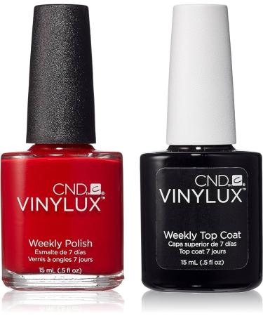 Vinylux Duo Top Coat Rouge Red