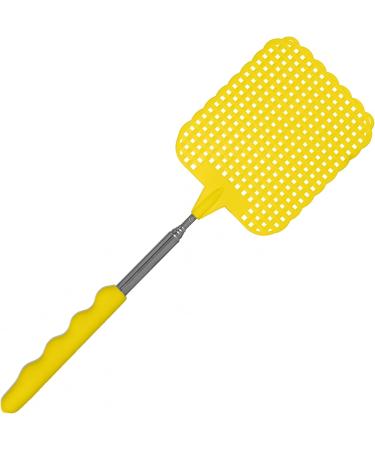 Buy Fly Swatter Direct-Hit-72 | Extendable Extra Long Telescopic Fly Swatter in Yellow Ideal for International Shipping - Buy Online on SooperMarket.com