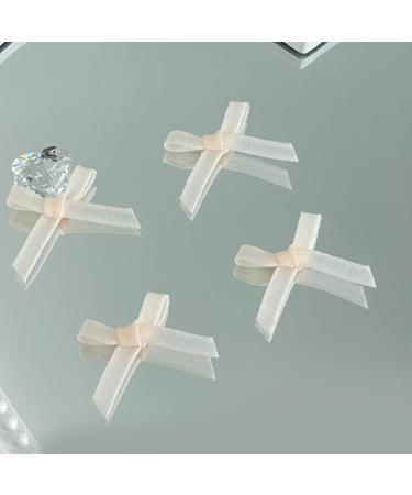 10Pcs Bow Art Decorations Colorful Ribbon Bowknot Accessories Bows For Acrylic Art 02a - Buy Online on SooperMarket.com