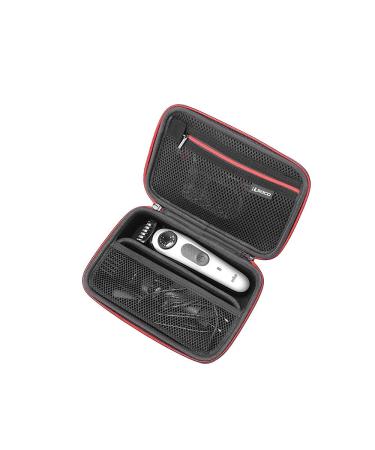 RLSoco bag for brown beard trimmer BT3410/BT3440/BT7240/BT7441/BT5365/BT7440/BT9440 & for Braun Bartschneider MGK3235/MGK5410/MGK545/MGK7020 Black