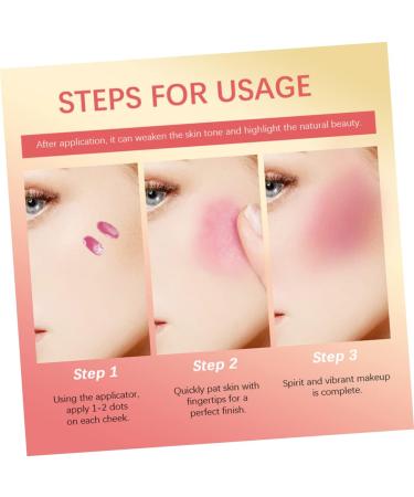 Gogogmee 5pcs Blush Face Makeup Sheer Flush Creamy Eyeshadow Facial Beauty Cosmetic Pigment Pigment - Buy Online on SooperMarket.com