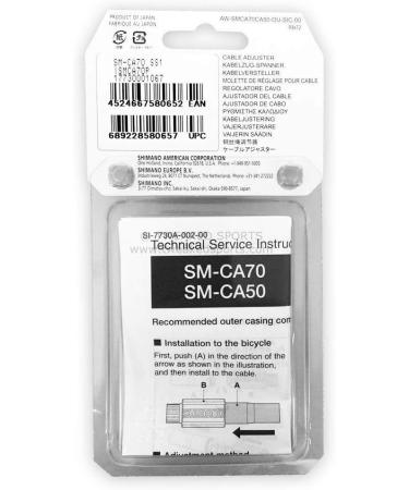 SHIMANO Cable Adjuster Pair - Easy and Precise Adjustments for Smooth Cycling - Buy Online on SooperMarket.com
