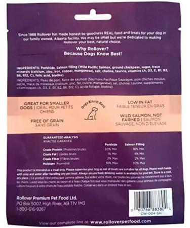 Rollover Grain Free Salmon Stuffed California Wraps - 4pk - Buy Online on SooperMarket.com