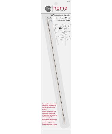 Dritz Home 44010 Double Pointed Hand Needle  10-Inch Nickel