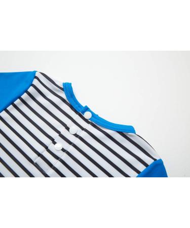 BONVERANO Baby Boys Swimsuit | Toddler Bathing Suit UPF 50+ Sun Protection | Dinosaur Stripe | 2-3 Years - Buy Online on SooperMarket.com