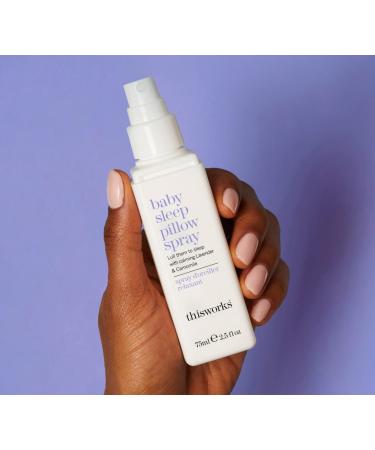Thisworks Baby Sleep Pillow Spray | Gentle Sleep Aid for Babies 6+ Months | 75ml - 2.5 fl oz - Buy Online on SooperMarket.com