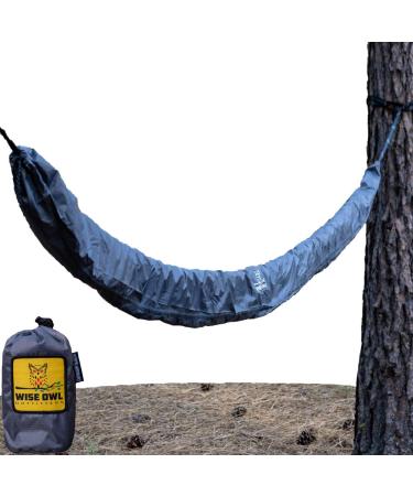 Wise Owl Outfitters Hammock Sleeve - Snakeskin Defender Camping Hammock Cover for Rain - Universal, Waterproof Protection for Rain Fly, Tarps and Camping Gear