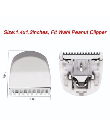 Peanut Clippers Snap On Replacement Blades #2068-300 - White Professional Trimmers - Compatible with Peanut Hair Clipper - 1pc - Buy Online on SooperMarket.com