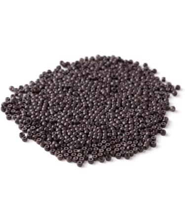 400pcs Brown Vlasy Silicone Lined Nano Rings Beads for Nano Tip Hair Extensions - Micro Nano Beads | 400 Count - Buy Online on SooperMarket.com