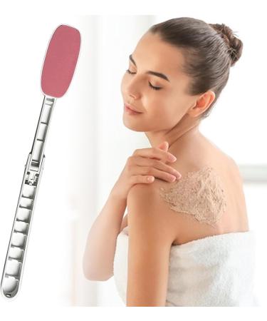 Back Applicator Folding Back Brush for Cream Back Moisturizer Applicator Long Handled Lotion Applicator for Medicine Skin Cream Sunscreen Pink - Buy Online on SooperMarket.com