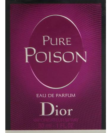 Pure Poison By Christian Dior For Women. Eau De Parfum Spray 1 Ounces Floral Orange Sandalwood 1 Fl Oz (Pack of 1) - Buy Online on SooperMarket.com