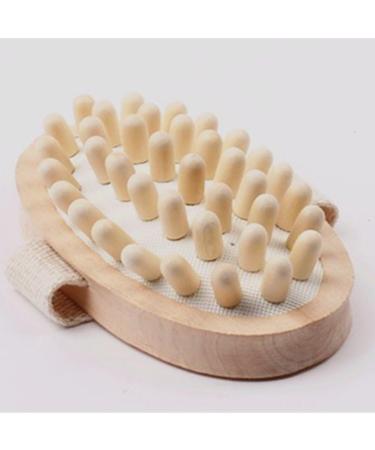 Yardwe Wooden Cellulite Massage Body Massager for Hair Stimulation and Skin Exfoliation - Buy Online on SooperMarket.com
