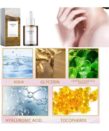 Centella Asiatica Face Serum Centella Serum for Face Recovery Face Serum for Acne Pore Skin Sensitive Oily Dry Skin Soothing Hydrating Serum for Women 30ml - Buy Online on SooperMarket.com