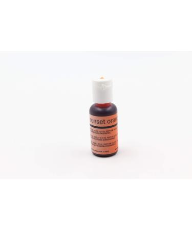 Sunset Orange 0.64 oz Airbrush Color by Chefmaster