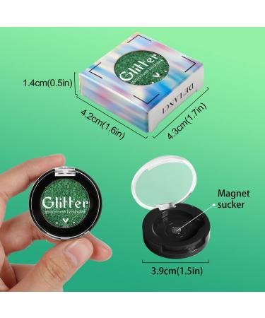 BEUSELF Green Eyeshadow - Highly Pigmented Shimmery Metallic Eye Shadow for Long-Lasting Sparkly Looks | Talc-Free Cream Eye Shadow for Green Eyes - Buy Online on SooperMarket.com