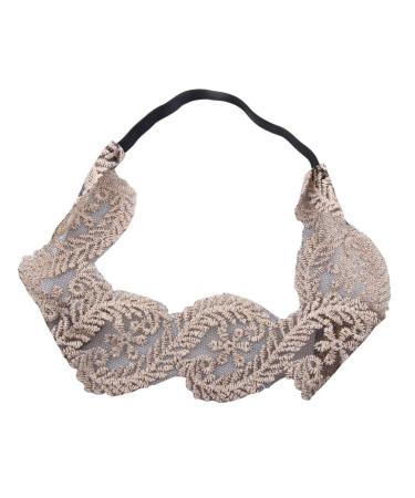 KALLORY 7pcs Lace Headbands Set - Elegant Wide Stretch Headwraps for Women and Girls - Hair Turban Accessories for Kids - Buy Online on SooperMarket.com