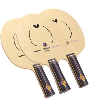 Butterfly Zhang Jike T5000 Table Tennis Blade - Professional Butterfly Table Tennis Blade - T5000 Carbon Blade - Available in AN, FL, and ST handle styles - Made in Japan Flared