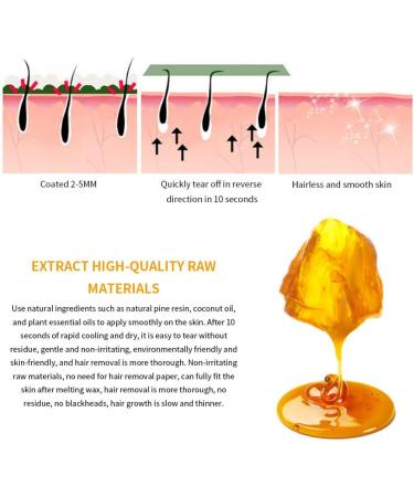 Hair Removal Wax Beads Natural Soft Hot Hard Bean Facial Body Hair Depilatory Tea Tree wax beans - Buy Online on SooperMarket.com