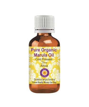 Deve Herbes Pure Organic Marula Oil (Sclerocarya birrea) Cold Pressed 50ml (1.69 oz)