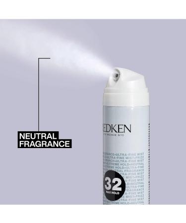 Redken Max Hold Neutral Hairspray 32 - Extreme High Hold, Long-Lasting Lift & Frizz Control - 9.1 oz - Buy Online on SooperMarket.com