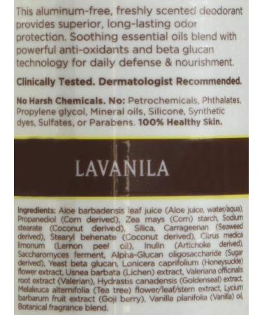 Lavanila The Healthy Deodorant Fresh Vanilla Lemon 2 Fluid Ounce - Buy Online on SooperMarket.com
