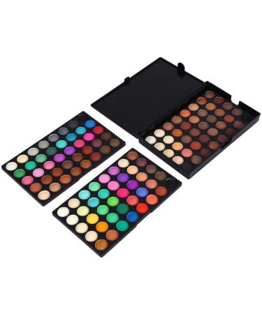 120 Colors Eyeshadow Palette - Professional Shimmer & Matte Waterproof Makeup Set - Buy Online on SooperMarket.com