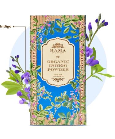 Kama Ayurveda Organic Indigo Powder 100g - Buy Online on SooperMarket.com