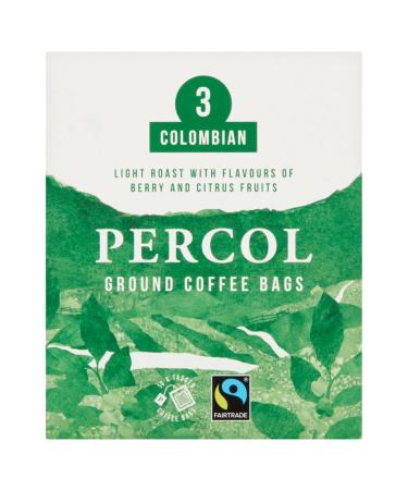 Percol Colombian Ground Coffee Bags 10 x 8g