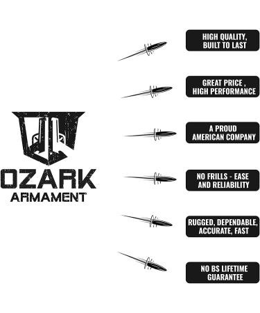 Ozark Armament A2 Rear Sight - Metal Construction - Two Aperture for Close and Precision Targets - Picatinny Rail Mount - Buy Online on SooperMarket.com
