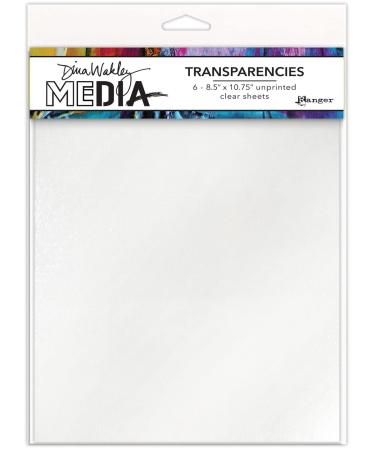 Clear Transparencies 8.5x10.75 - Dina Wakley