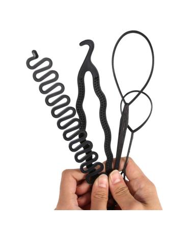 Premium Hair Styling Accessories | Hair Bun Maker & Braiding Disc Tools for DIY Hairstyles - Buy Online on SooperMarket.com