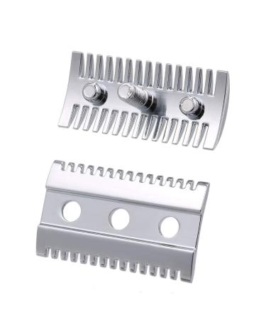 Double Edge Razor Edge Safety Razor Edge Double Edge Shaving Father Razor Edge Safety Razor Open Comb Head Male Safety Razor Head Shaving Tool Barber Home Use