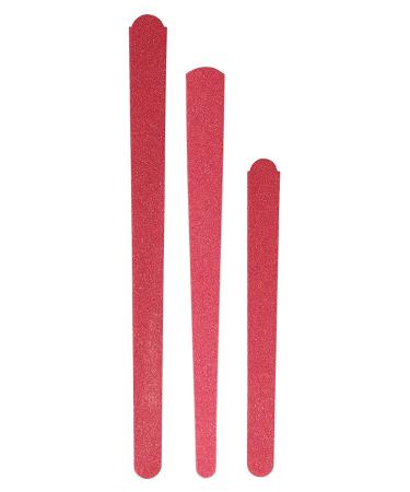 TITANIA Sand Nail Files 3 Cards Assorted Sizes Wood Quality Pack of 1 (1 x 13 g)
