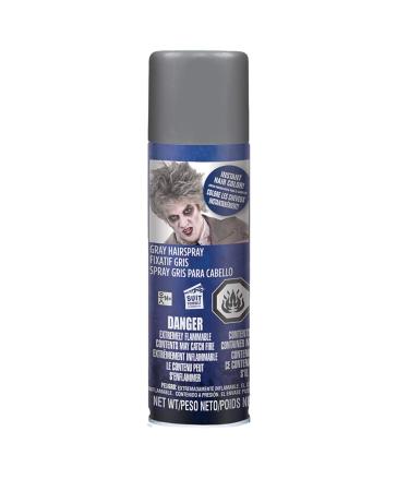 amscan Instant Hair Color Spray - 2.5 Oz. Gray - 1 Pc.