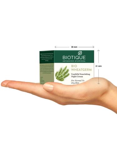 Biotique Firming Face & Body Cream - Bio Wheat Germ (55gm) | Anti-Aging Moisturizer for All Skin Types | Shop Internationally - Buy Online on SooperMarket.com