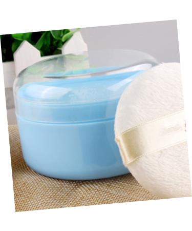Beavorty 6pcs Kids Travel Set with Makeup Containers and Portable Powder Sieve - Blue - Buy Online on SooperMarket.com