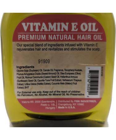 Difeel Premium Natural Hair Oil with Vitamin E - 7.1 oz (4-Pack) - Buy Online on SooperMarket.com